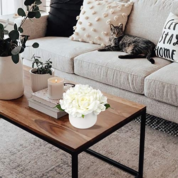 Artificial Potted Flower Arrangement for Home Decor