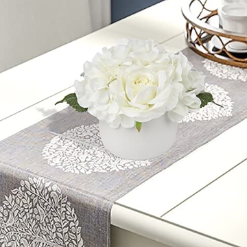 Artificial Potted Flower Arrangement for Home Decor