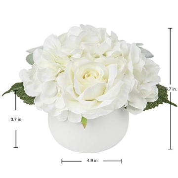 Artificial Potted Flower Arrangement for Home Decor