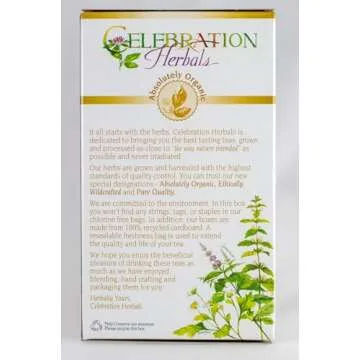 CELEBRATION HERBALS Marshmallow Leaf & Root Organic 24 Bag, 0.02 Pound