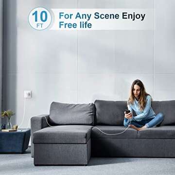 i Phone 14 13 12 Charger Fast Charging 10FT, 20W USB C Charger Block & Lightning Charger Cable Cord Compatible for iPhone 14 Pro Max/14 Pro/14, 13/12/11 Pro Max, 13/12/11 Pro, iPad