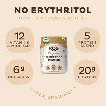 KOS Vegan Protein Powder - Delicious Organic Nutrition