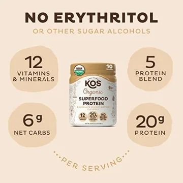 KOS Vegan Protein Powder - Delicious Organic Nutrition