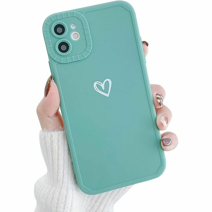 Heart Pattern iPhone 11 Case for Women - Slim & Protective