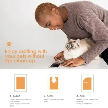 Paw Print Ink Pad Kit - Create Cherished Memories