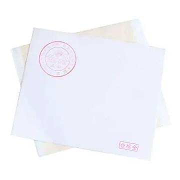 Imitation Gold Foil Sheets - KINNO Champagne Gold Leaf Paper 100 Sheets 5.1 by 5.3 Inches for Paintings, Handcrafts, Picture Frames, Sculpture, Furniture, Arts Decoration, Gilding, Nails, and Wall