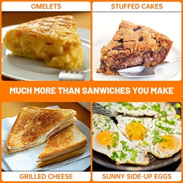 FineMade Sandwich Maker - Quick and Easy Breakfast Grill