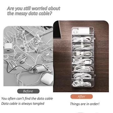 Clear Cable Storage Box for Neat Organization Solutions