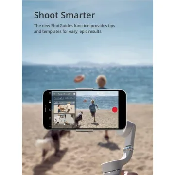 DJI OM 5 Gimbal Stabilizer for Smooth Smartphone Videography