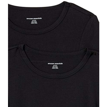 Amazon Essentials Women's Slim Fit Short Sleeve T-Shirt Pack of 2