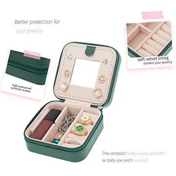 KElofoN Travel Jewelry Case Organizer Perfect Gift