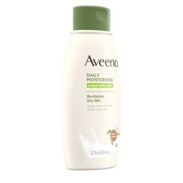 Aveeno Yogurt Body Wash for Dry Skin with Vanilla Scent