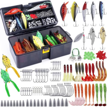 The Ultimate PLUSINNO 201pcs Fishing Accessories Kit for All Waters