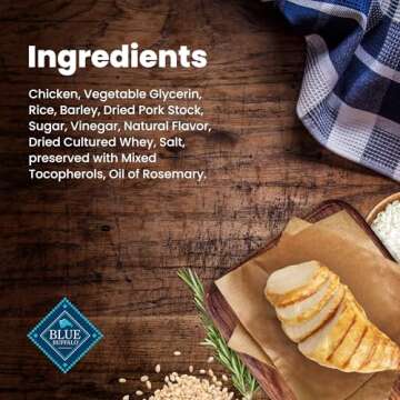 Blue Buffalo Nudges On The Go Dog Treats, Made in the USA with Natural Ingredients, Chicken, 5.5-oz. Bag