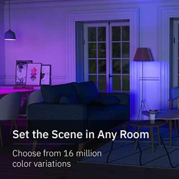 abode Color Bulb - Smart LED Lights Let You Customize Color, Brightness, Temperature, Timing and Aut...