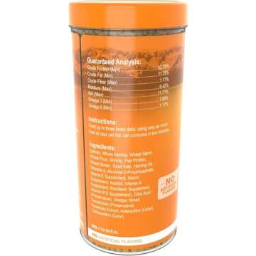 Omega One Goldfish Pellets - Sinking Medium Size for Healthy Fish