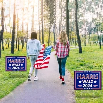 Harris Waltz 2024 Double-Sided Yard Sign