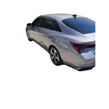 2021-2025 Tape-on Rain Guards for Hyundai Elantra Side Window Deflector Visors SE SEL Sport N Line L...