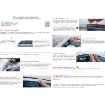 2021-2025 Tape-on Rain Guards for Hyundai Elantra Side Window Deflector Visors SE SEL Sport N Line Limited Hybrid Durable Tinted Vent Shade 2022 2023 2024