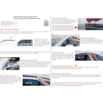 2021-2025 Tape-on Rain Guards for Hyundai Elantra Side Window Deflector Visors SE SEL Sport N Line Limited Hybrid Durable Tinted Vent Shade 2022 2023 2024