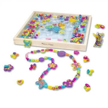 Melissa & Doug Deluxe Wooden Bead Set for Creative Fun