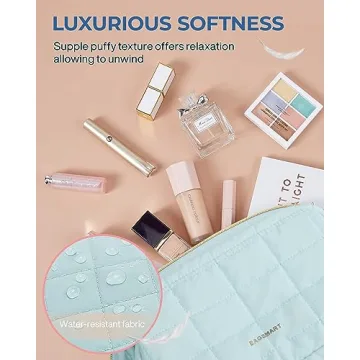BAGSMART Makeup Bag: Essential Travel Pouch for Women