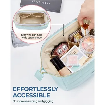 BAGSMART Makeup Bag: Essential Travel Pouch for Women