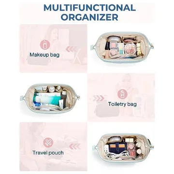 BAGSMART Makeup Bag: Essential Travel Pouch for Women