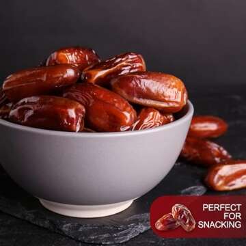 5 Pounds Pitted Dates - Healthy, Kosher, No Added Sugar