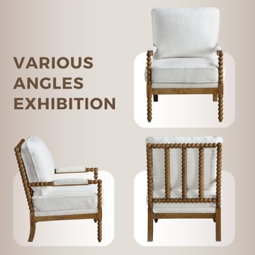 Dedee Mid Century Modern Boucle Accent Chair - Elegant Comfort