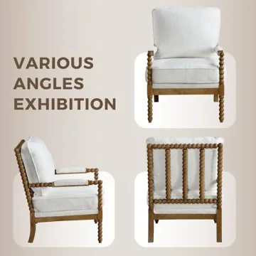 Dedee Mid Century Modern Boucle Accent Chair - Elegant Comfort