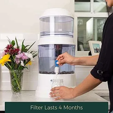 Fluoride & Chlorine Filter for Gravity Water System - Santevia