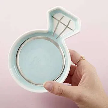 Kate Aspen Diamond Ring Trinket Dish for Special Occasions