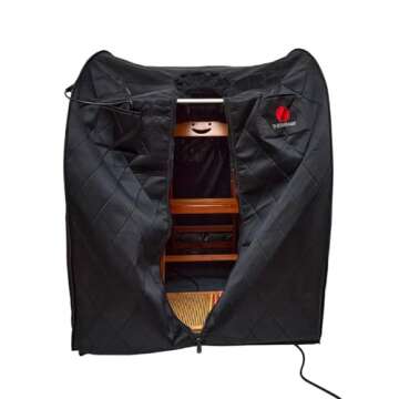 Therasage Thera360Plus Black Portable Full Spectrum Infared Sauna