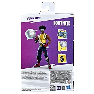 Collectible Fortnite Funk Ops Action Figure with Accessories