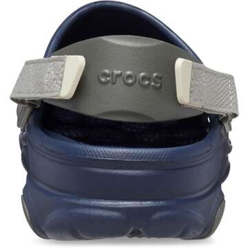 Crocs Unisex-Adult Classic All Terrain Clogs, Navy/Dusty Olive, 14 Women/12 Men