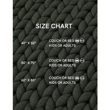 YnM Knitted Throw Blanket - Soft, Stylish Comfort