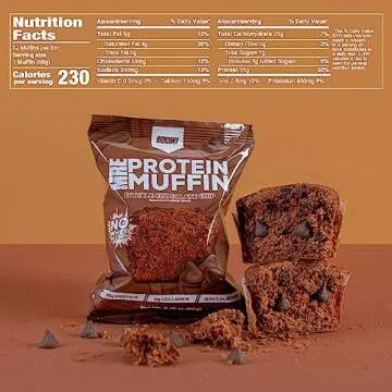 REDCON1 MRE Muffin - Protein Snack with 15g Protein