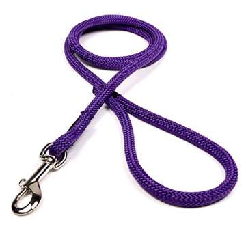 Atwood Rope MFG Braided Dog Leash Rope 3/8 Inch 5 Feet - Durable & Stylish
