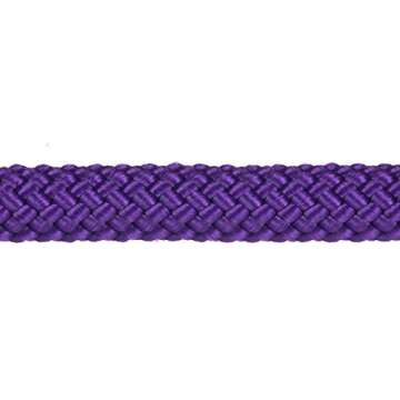 Atwood Rope Braided Dog Leash 3/8 Inch 5 Feet - Purple