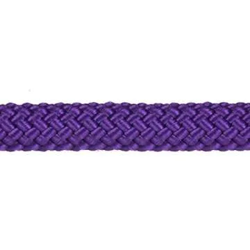 Atwood Rope Braided Dog Leash 3/8 Inch 5 Feet - Purple