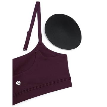 CRZ YOGA Butterluxe Adjustable Sports Bra - Soft & Stylish