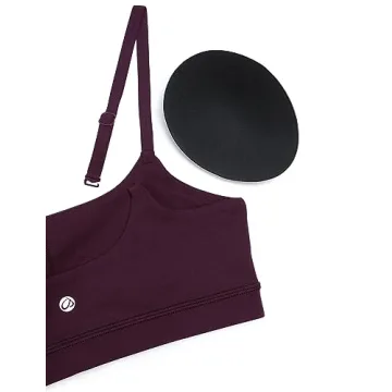 CRZ YOGA Butterluxe Adjustable Sports Bra - Soft & Stylish