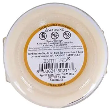 Prestige Collection Tyler Candle - Entitled 3.4oz