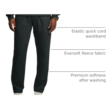 Fruit of The Loom Men’s Eversoft Fleece Sweatpants With Pockets