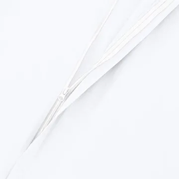 Amazon Basics Lightweight Duvet Cover Set, King Size, White