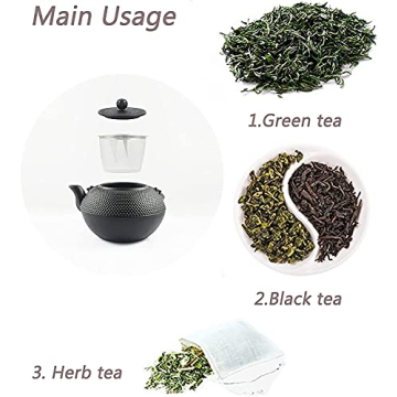 HwaGui Japanese Cast Iron Teapot with Infuser for Perfect Tea