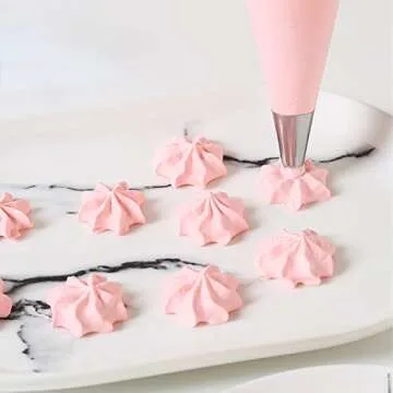 LABOTA 200PCS Disposable Piping Bags for Cake Decorating
