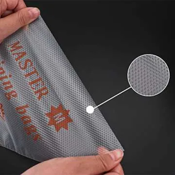 LABOTA 200PCS Disposable Piping Bags for Cake Decorating