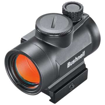 Bushnell TRS-26 1x26 Red Dot Scope, Reflex Red Dot Sight with 3 MOA and 50,000 Hours of Battery Life